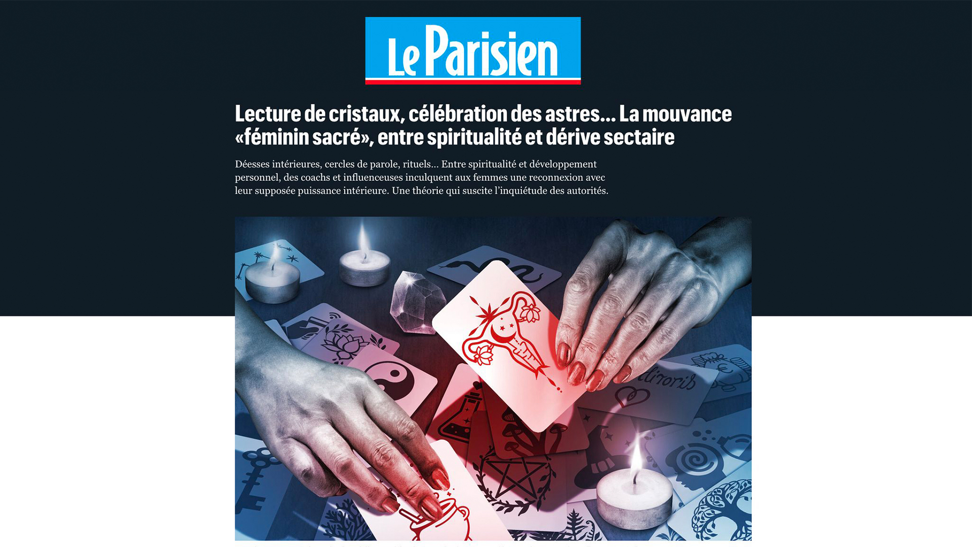 Illustration La mouvance “féminin sacré“, entre spiritualité et dérive sectaire