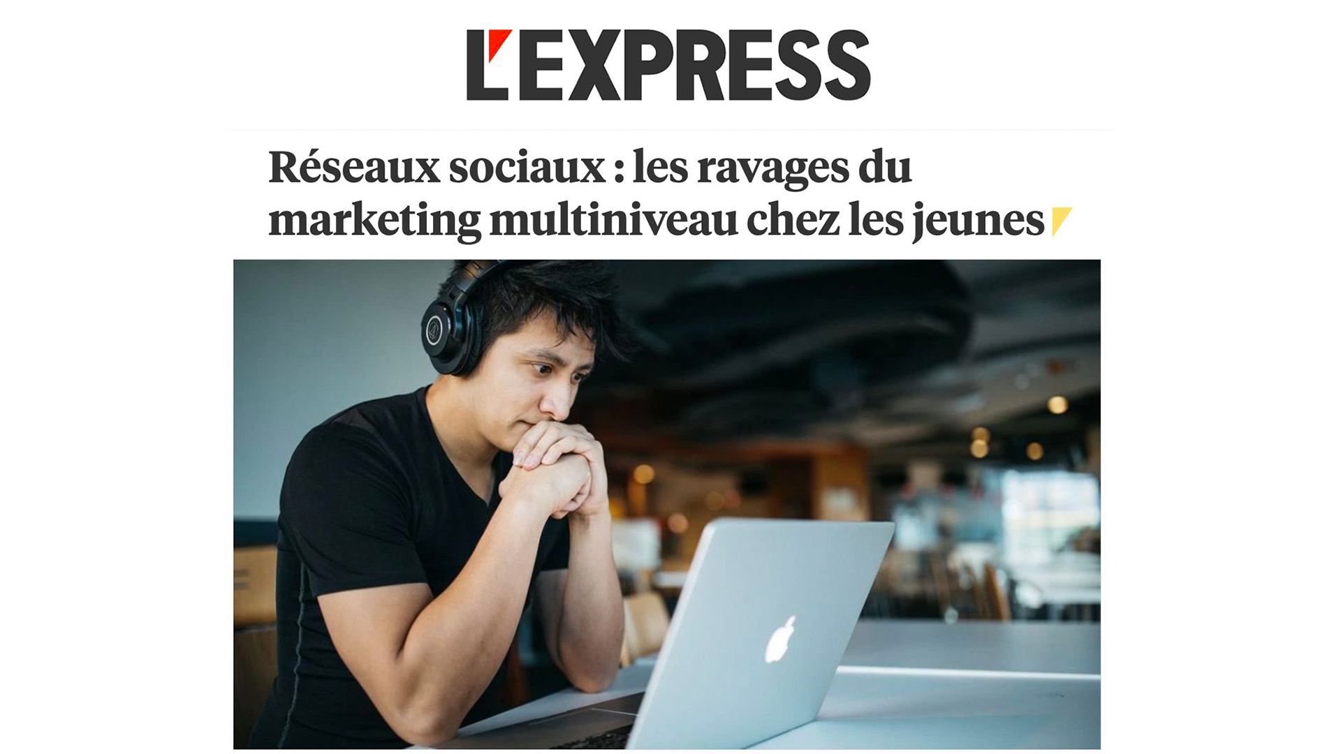 Illustration Les ravages du marketing multiniveau
