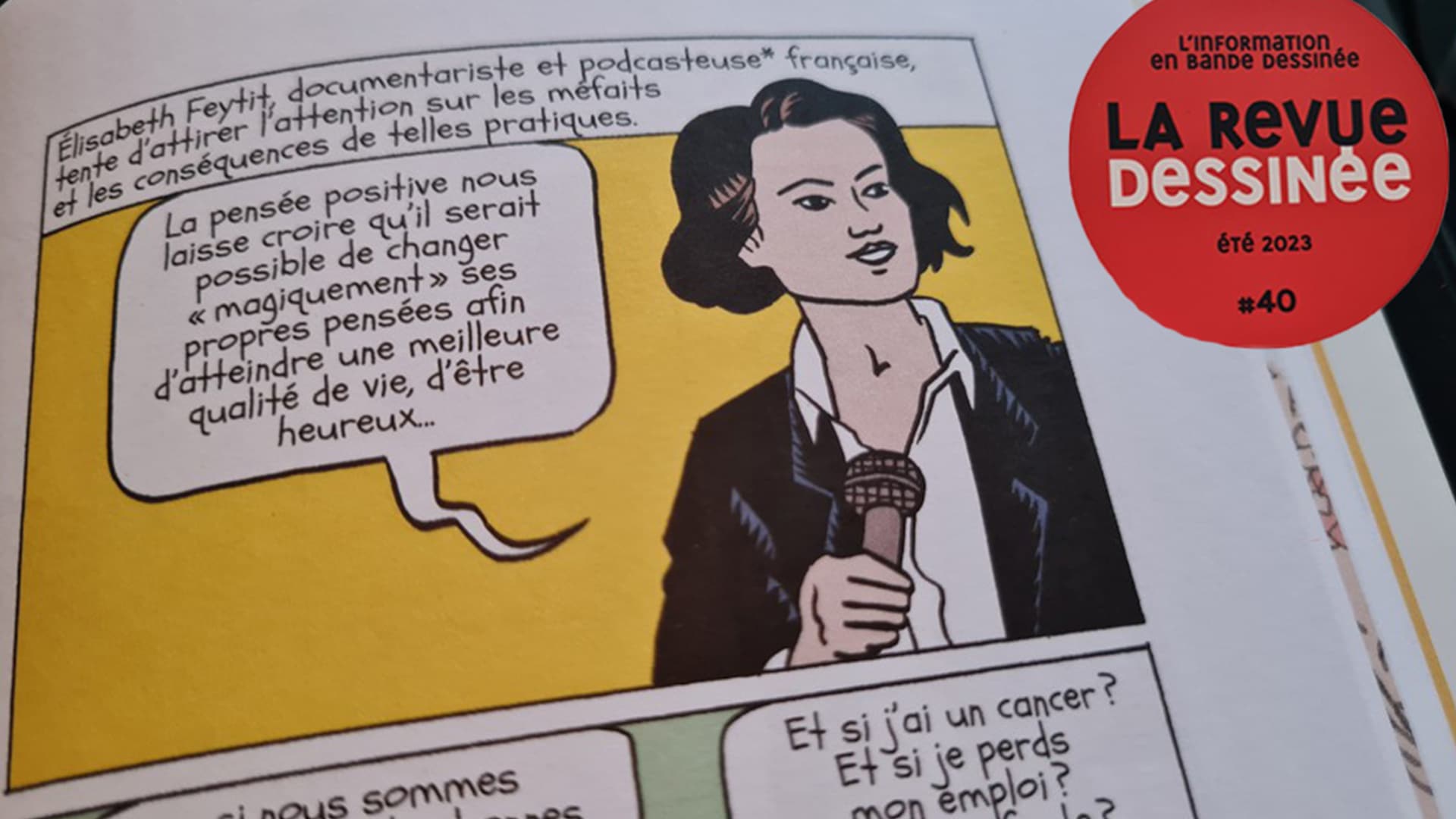 Illustration Méta de Choc dans La Revue Dessinée